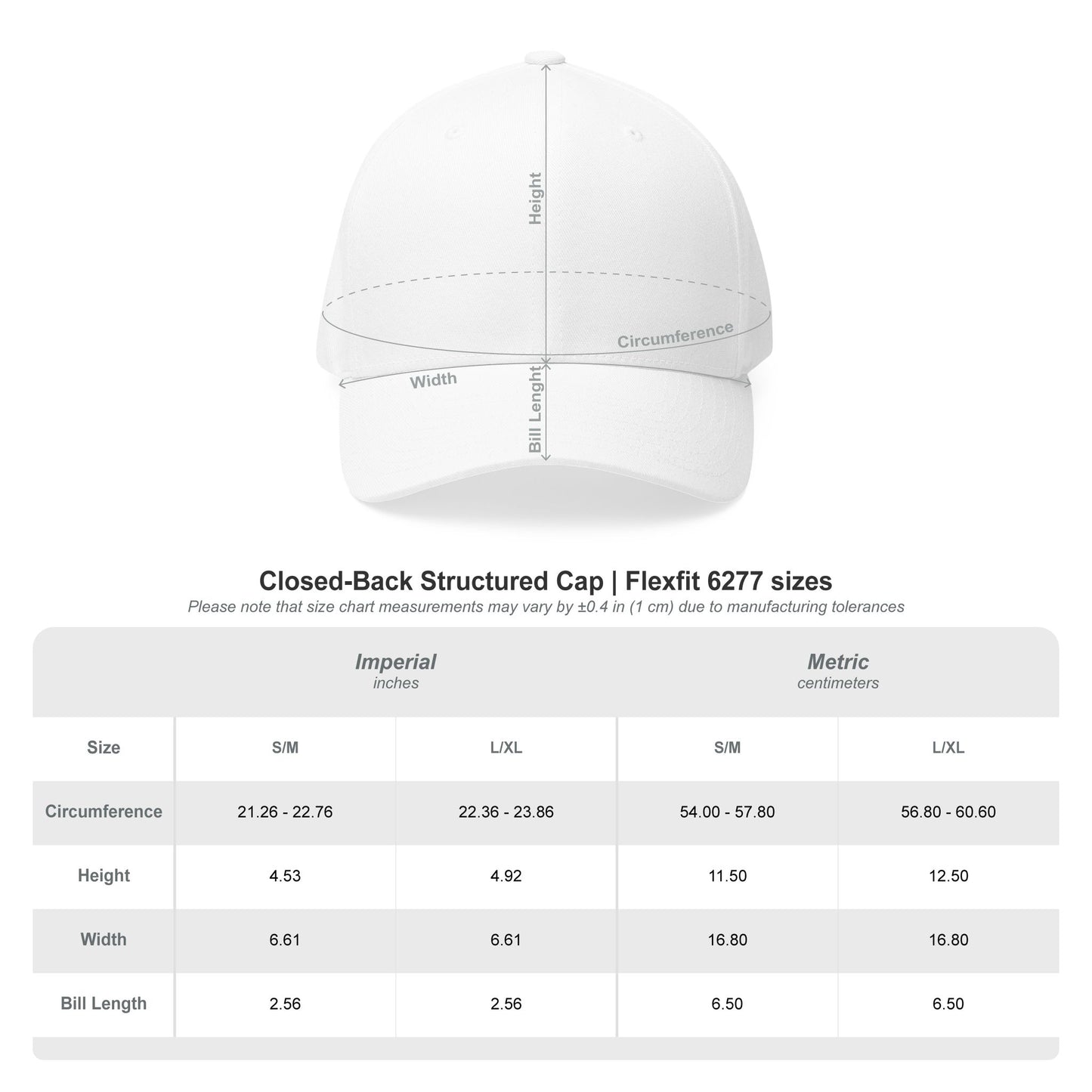 Embroidered Structured Cap - 3R Ballistics Fall Design