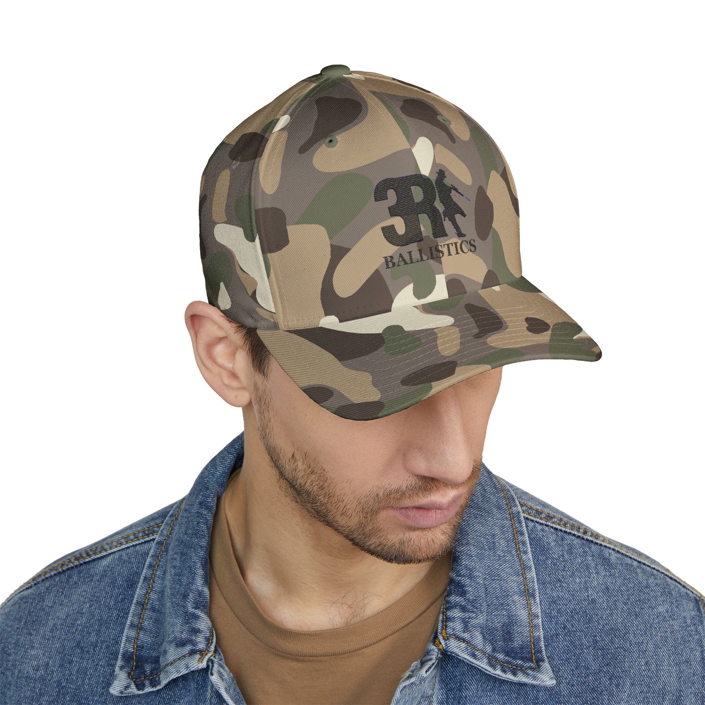 Embroidered Structured Cap - 3R Ballistics Fall Design