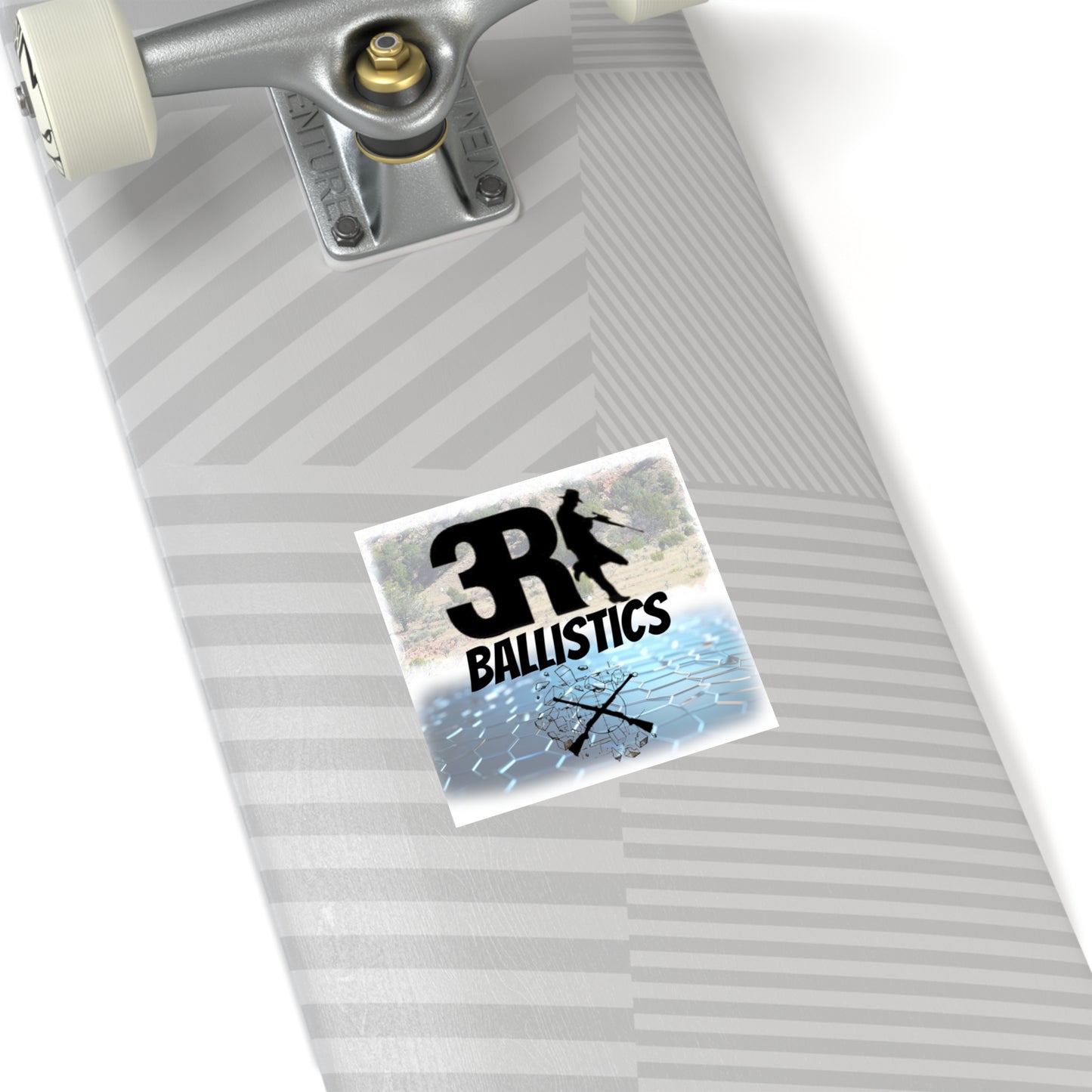 3R Ballistics Square Stickers, Indoor\Outdoor