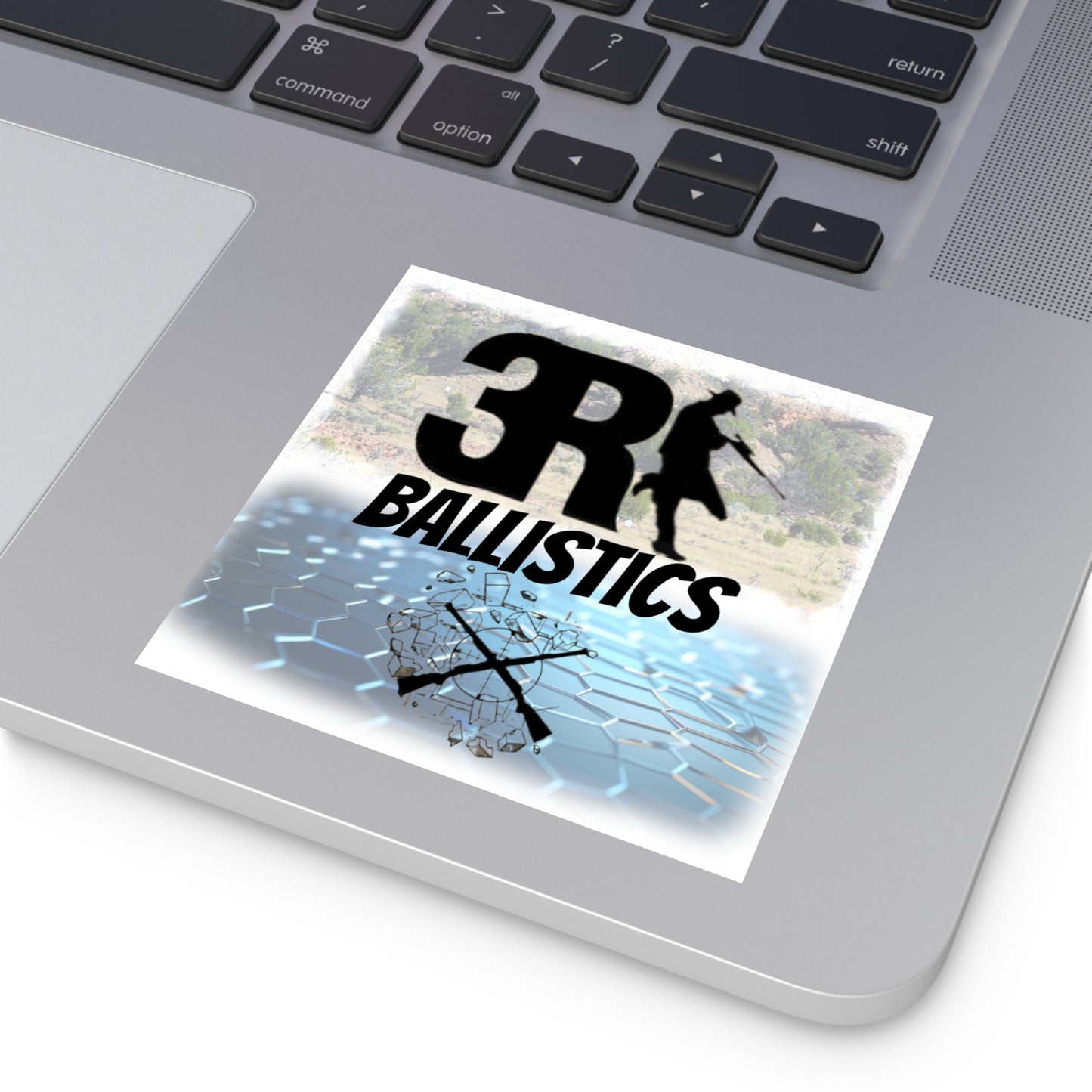 3R Ballistics Square Stickers, Indoor\Outdoor