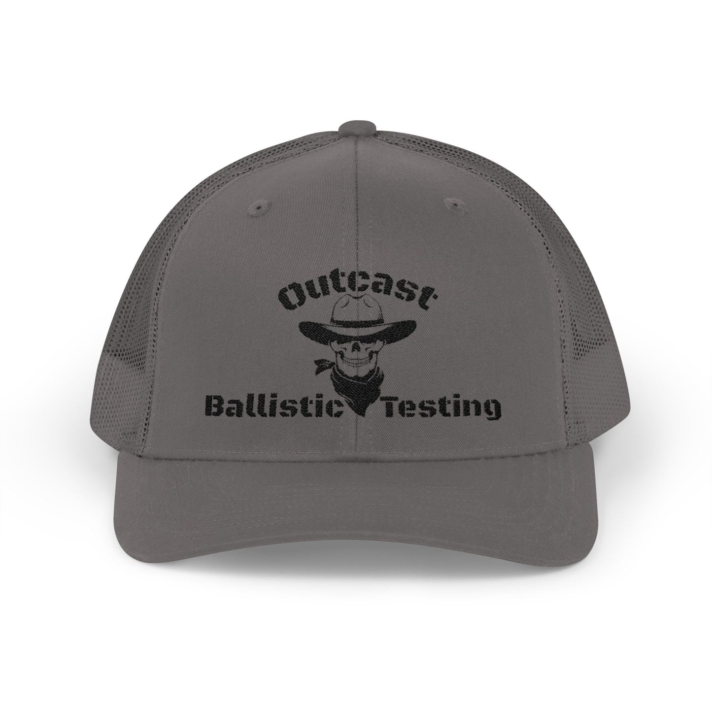 Outcast Ballistic Testing Snapback Trucker Cap - Tactical Style Hat for Outdoor Enthusiasts