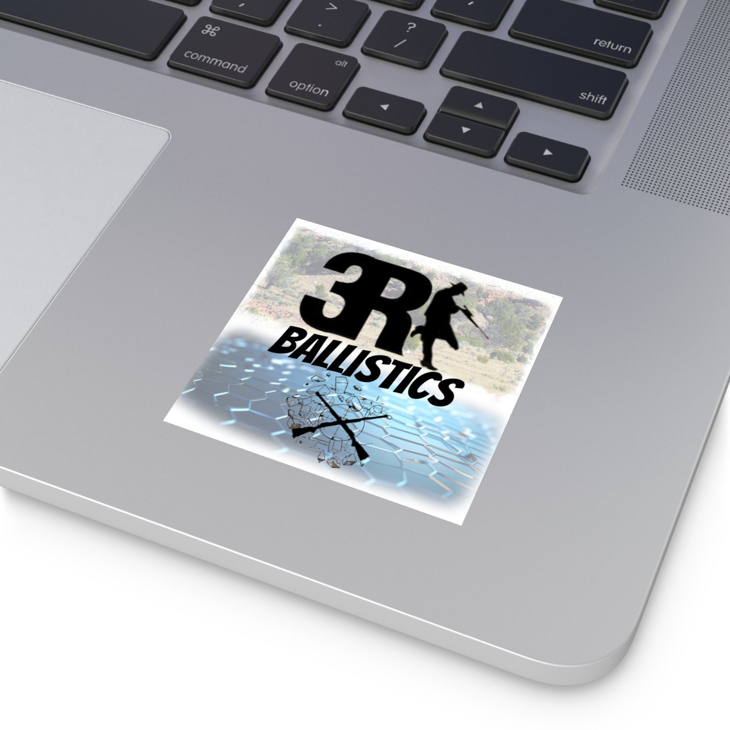 3R Ballistics Square Stickers, Indoor\Outdoor