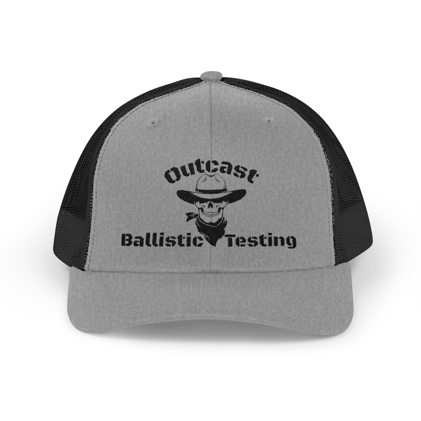 Outcast Ballistic Testing Snapback Trucker Cap - Tactical Style Hat for Outdoor Enthusiasts