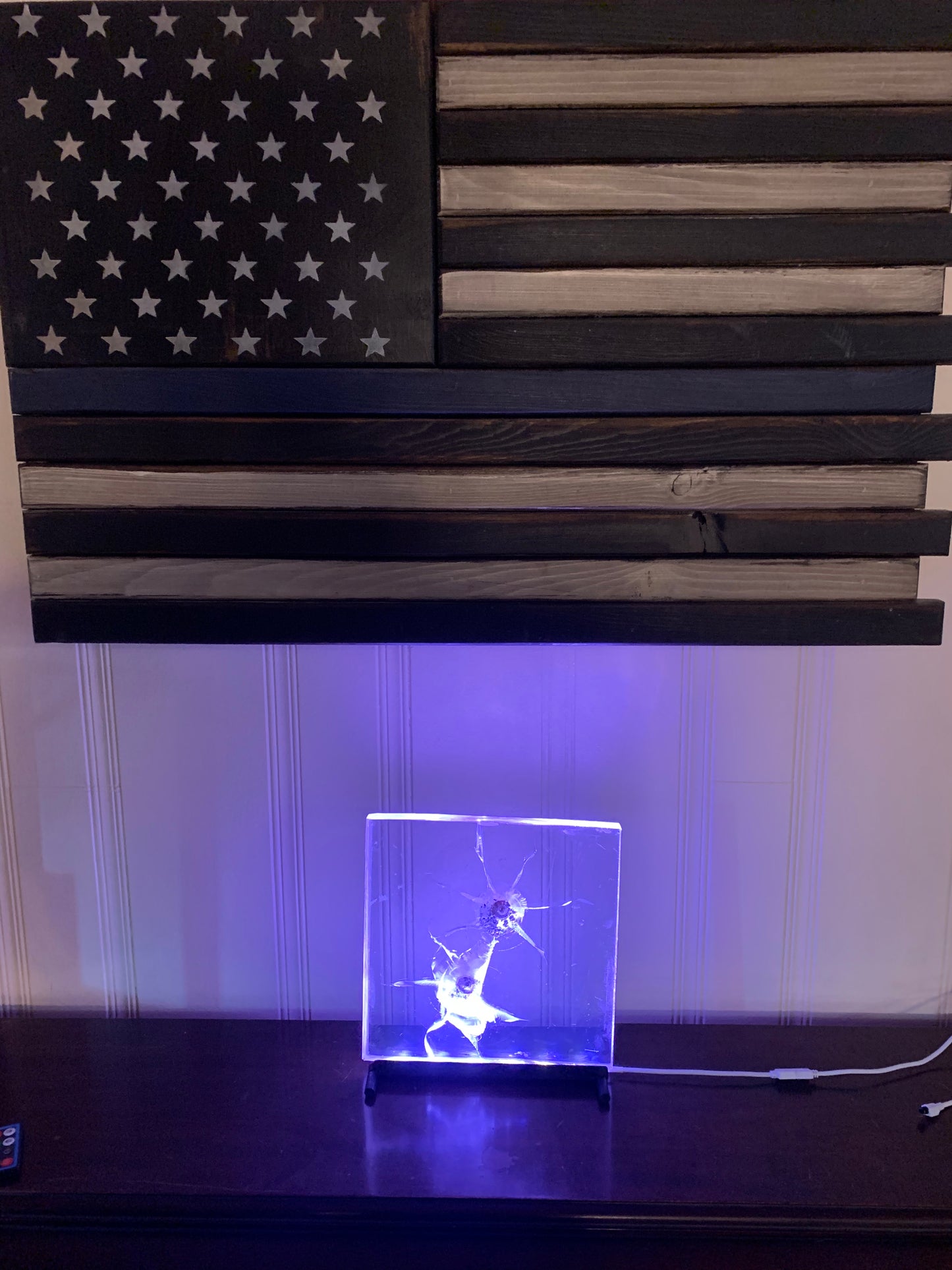 Ballistic Glass Display