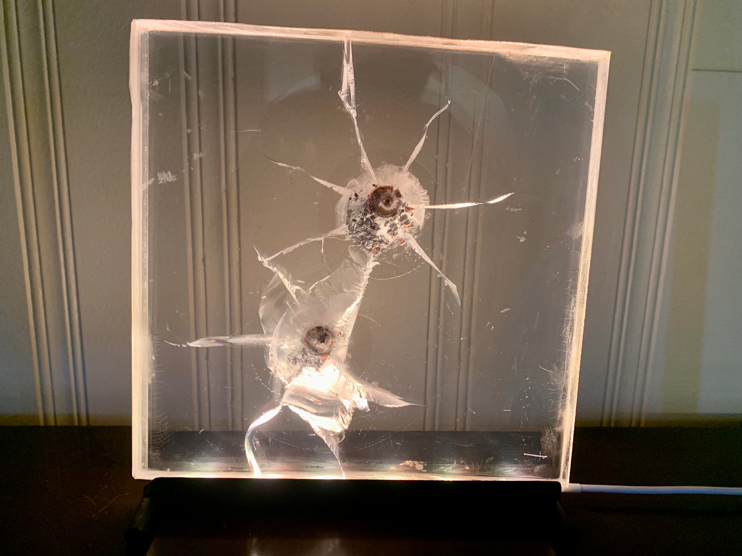 Ballistic Glass Display